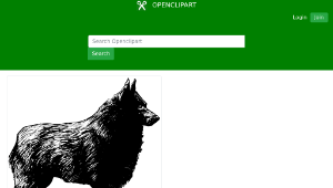 openclipart圖庫：schipperke-資源代表圖