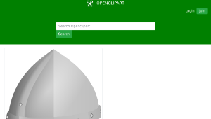 openclipart圖庫：Viking Spectacle helmet縮圖
