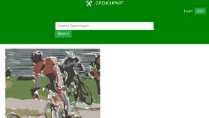 openclipart圖庫：cycling-資源代表圖