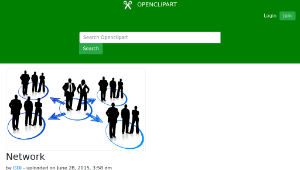 openclipart圖庫：Network縮圖