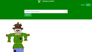 openclipart圖庫：Scarecrow-資源代表圖