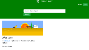 openclipart圖庫：Western-資源代表圖