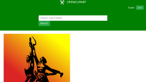 openclipart圖庫：Worker and Kolkhoz Woman-資源代表圖