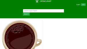 openclipart圖庫：Cup of cocoa縮圖