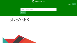 openclipart圖庫：sneakers-資源代表圖