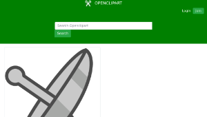 openclipart圖庫：Simple space platform game stuff 3縮圖