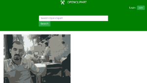 openclipart圖庫：Bassel in Damascus-資源代表圖