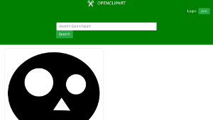 openclipart圖庫：Skull-資源代表圖