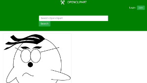 openclipart圖庫：Three Emotions of Cartoon縮圖