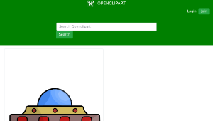 openclipart圖庫：UFO 2-資源代表圖