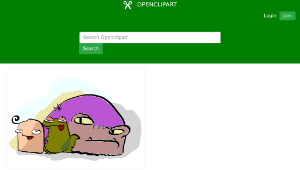 openclipart圖庫：dibujos (animals)縮圖