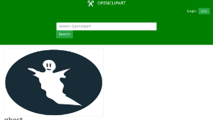 openclipart圖庫：ghost縮圖
