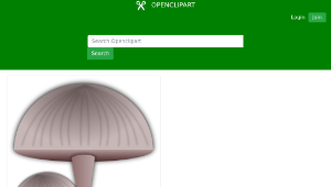 openclipart圖庫：Mushroom縮圖