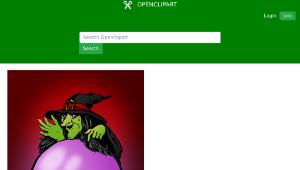 openclipart圖庫：Colored: Crystal ball