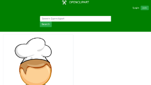 openclipart圖庫：Cook縮圖