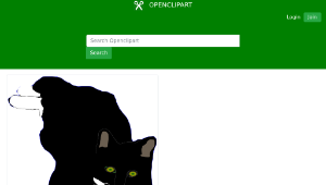 openclipart圖庫：Feline縮圖