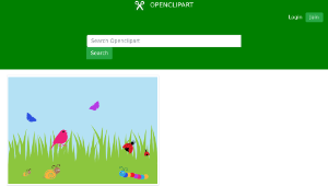 openclipart圖庫：Summer Field Wildlife-資源代表圖