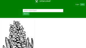 openclipart圖庫：Hyacinth縮圖