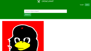 openclipart圖庫：Tux Che by nano縮圖