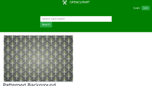 openclipart圖庫：Patterned Background-資源代表圖