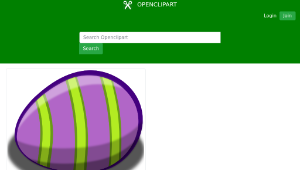 openclipart圖庫：Easter egg 4-資源代表圖