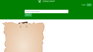 openclipart圖庫：Old Post