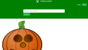 openclipart圖庫：Pumpkin