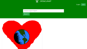 openclipart圖庫：Happy Earth Day