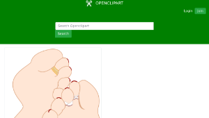 openclipart圖庫：Feet Soles 01