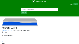 openclipart圖庫：Adtran 924e-資源代表圖