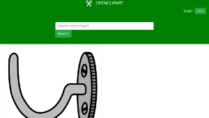 openclipart圖庫：hook - coloured-資源代表圖