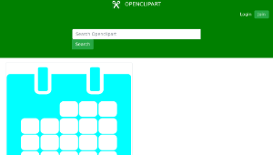 openclipart圖庫：Calendar Icon縮圖