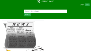 openclipart圖庫：newspaper