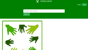 openclipart圖庫：eco green solidarity icon-資源代表圖
