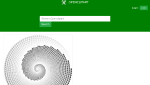 openclipart圖庫：Colorful Swirling Circles Vortex 6 No Background-資源代表圖