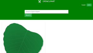 openclipart圖庫：Ginko leaf-資源代表圖
