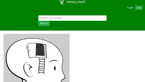 openclipart圖庫：Out of my mind 2-資源代表圖