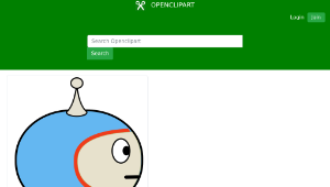openclipart圖庫：Little robot縮圖