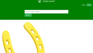 openclipart圖庫：Horseshoe-資源代表圖