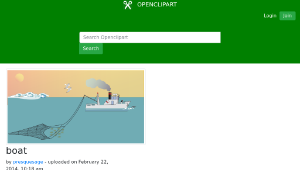 openclipart圖庫：boat-資源代表圖