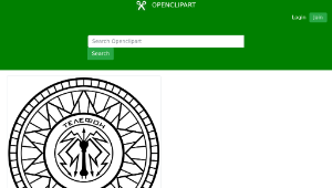 openclipart圖庫：Hatch cover. St. Petersburg Telephone Network縮圖