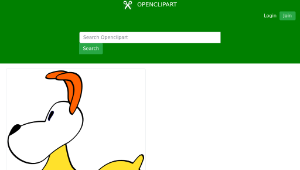 openclipart圖庫：dog funny shilouette-資源代表圖