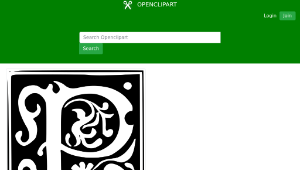 openclipart圖庫：Decorative Letter Set-資源代表圖