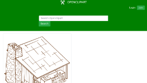 openclipart圖庫：RPG map symbols Blacksmith 2-資源代表圖