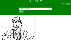 openclipart圖庫：butcher縮圖