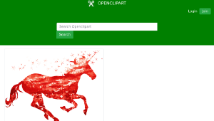 openclipart圖庫：Ruby Unicorn-資源代表圖