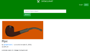 openclipart圖庫：Pipe縮圖
