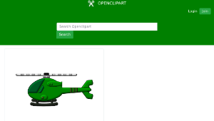openclipart圖庫：Helicopter縮圖