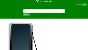 openclipart圖庫：ebbok reader縮圖