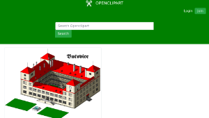 openclipart圖庫：chateau Bucovice縮圖